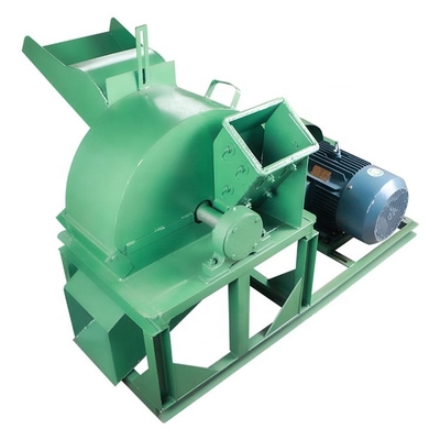 Factory Farms Forestry Machinery 15HP Self Feed Diesel Power Tree Branch Chipper 420 Wood Chipper Sawdust Directly