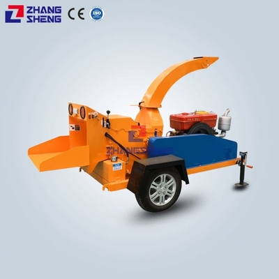 High efficiency low cost new forestry agricultural machinery wheel excavator wood cutting tools machine bx92 PTO wood chipper made in China